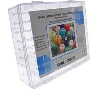 Boite de rangement 80 bobines fils à coudre mercerie organisateur couture