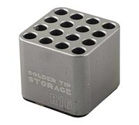 Boîte de rangement à 16 trous en alliage de silicium et magnésium pour embouts chauffants C115/C210/C245/T12