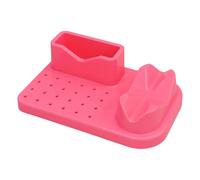 Boîte de rangement à 24 trous pour perceuse à ongles et embouts - Organiseur pour embouts abrasifs - Présentoir à outils - Boîte de rangement pour machines et embouts