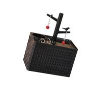 Boîte de rangement à bijoux rotative à plusieurs niveaux pour produits cosmétiques et petits articles avec rotation à 360 ° - Look élégant - Facile à nettoyer