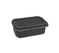 Boîte de rangement à compartiment unique Matrix Noir 118x86x45 mm