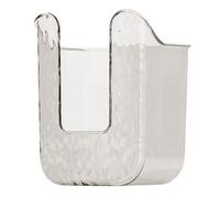 Boîte de rangement à lingettes humides - Dispensateur de support mural à faiblesse à faible pull Conteneur de mouchoirs de salle de bain de chambre à coucher, porte-serviette en papier, parfaitement