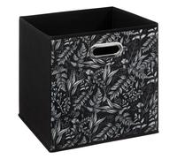 Boîte de Rangement à Motif Botanique 31 x 31 cm