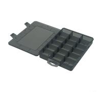 Boîte de rangement à outils en plastique avec séparateurs réglables compatible avec vis, fixations, forets et composants électroniques (B)