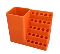 Boîte de rangement à outils multi-usages - Support - Embouts de tournevis - Clous - Design léger - Pour la maison et le garage - Utilisez l'organisateur d'embouts de forage