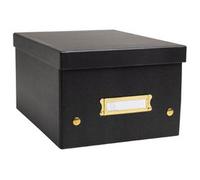 Boîte de rangement à plat carton 27x36x19cm Néo Déco - Blanc