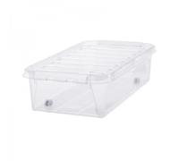 Boîte de rangement à roulettes 30 litres