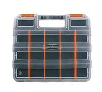 Boîte De Rangement À Vis - Double Conteneur De Rangement, Conception De Séparation Amovible, Mallette De Tri D'outils Compacte, Organisateur En Plastique PP soft | Idéal Pour Les Noix, Les Clous, L