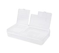 Boîte de rangement à vis pour téléphone, écran LCD, carte mère, puces IC, outils de réparation, conteneur léger, pièces mobiles, carte mère mobile double couche