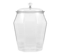 Boîte de Rangement Alimentaire Transparente en Plastique 7l avec Couvercle | Conservation Hermétique des Céréales, Grand Format pour Garde-manger, Riz, Farine et Flocons
