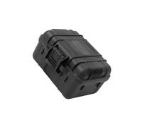 Boîte de rangement anti-poussière avec charnières métalliques et couche de pulvérisation réglable pour conteneur résistant à l'équipement