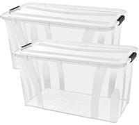 Boîte de rangement Anzio 32 l, lot de 2