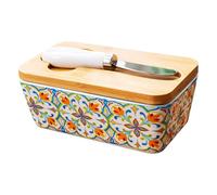 - Boîte de rangement au beurre en réfrigérateur avec couvercle et coupe-beurre, accessoire décoratif pour table et haut de cuisine, cadeau maison neuve pour buffet