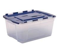 Boîte de rangement avec Couvercle Charnière 45 litres