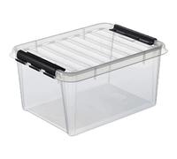 Boîte de rangement avec couvercle, dim. 50 x 39 x 26 cm, 32 L, 1 pièce