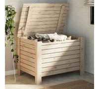 Vidaxl Boîte De Rangement Avec Couvercle Rana Bois Massif De Pin