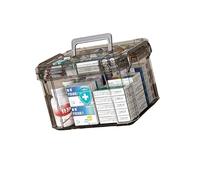 Boîte de rangement avec poignée multifonction pour l'école, le bureau, la médecine