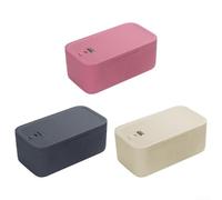 Boîte de rangement avec verrouillage sécurisé pour téléphones et médicaments, promouvoir un mode de vie sain en gérant efficacement les distractions (farine de fraise)