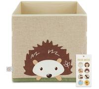 Boîte de rangement - BIECO - Motif hérisson - 36 l - Pliable - 33 x 33 x 33 cm
