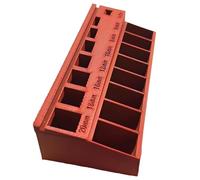 Boîte de rangement Bolt - Boîte de rangement pour matériel - Boîte à outils portable - Compartiment précis pour l'électronique des mécaniciens de garage - Pièces de construction - Spei durable