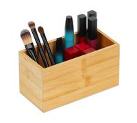 Boîte de rangement caisse en bambou récipient décoratif casier multifonction