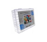 CARE CREATE Boite de Rangement 80 bobines de Fils à Coudre mercerie Couture Plastique