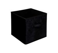 Five Gloves - Panier velours Mix n Modul 31x31 cm Noir