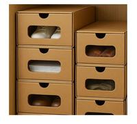 Boite de rangement carton 32×22×14 cm , lot de 10
