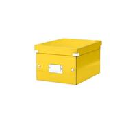 Boîte De Rangement Carton Leitz Click&Store Wow H 20 X L 28 X P 36,8 Cm Jaune