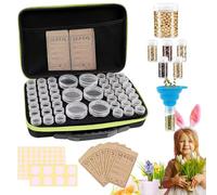 Boîte de rangement centrale, conteneurs de collection centrale, boîte centrale à 48 fentes | Organisateur central de conteneur de rangement multifonctionnel pour jardin de et f