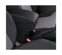Boîte De Rangement Centrale D'accoudoir De Voiture Accessoires De Pièces Intérieures Pour VW Pour UP 2009 2010 2011 2012 2013-2020 WEFOLCC(C style white line)