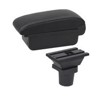 Boîte De Rangement Centrale D'accoudoir De Voiture, Pièces Intérieures Avec Accessoires USB Pour VW Pour UP 2009 - 2020 BLNETU(A3 white line No USB)