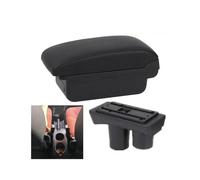 Boîte De Rangement Centrale Pour Accoudoir De Voiture Pour Citroën C2 C3 Accessoires De Voiture Boîte D'accoudoir(A2 black line No USB)