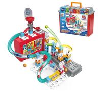 Boîte de rangement circuit de billes - VTech - Valise de transport - 70 pièces - 5 billes colorées