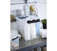 Boîte de rangement CLASSIC 13 L, clips: noir