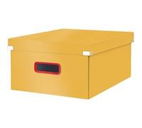 Boîte de rangement Click & Store Cosy L, jaune