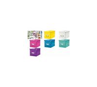 Leitz Boîte de rangement cubique Click & Store WOW Cube M – Rose