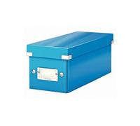 Boîte de rangement Click & Store WOW, format DVD Bleu