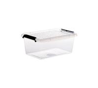 Paris Prix – Boîte de rangement FIVE Simply Smart Clip 4,5 L Transparent G