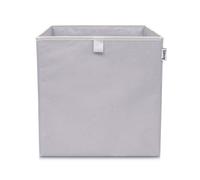 Boîte de rangement coloris gris clair, compatible avec l'étagère IKEA KALLAX Lifeney