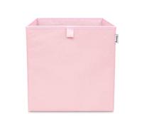 Lifeney 833127 Boîte de rangement coloris rose, Coffre à jouet, rangement et organisation de la maison, compatible avec l'étagère IKEA KALLAX, Polyester, Coloré, Rose, 33 x 33 x 33 cm