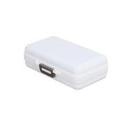 Boîte de rangement compacte et portable 7 jours pour médicaments hebdomadaire avec 7 compartiments - Boîte de voyage compacte