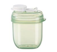 Boîte de rangement compacte spacieuse de 90 ml pour lait infantile avec joint sécurisé - Passe au lave-vaisselle - Pour parents - Distributeur de voyage