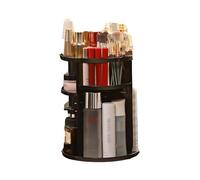 Boîte de Rangement cosmétique 360° Rotating Makeup Organizer with, Adjustable Cosmetic Storage Display Case for Jewelry, Makeup Brushes, Lipsticks and More - Large Capacity Organisateur de Maquillage