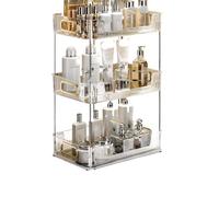 Boîte de Rangement cosmétique Acrylic Makeup Organizer,Organization and Storage Case for Cosmetics Make Up&Jewelry,Big Clear Makeup Organizer for Vanity,Bathroom,College Dorm,Closet,Desk Organisateur
