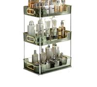 Boîte de Rangement cosmétique Acrylic Makeup Organizer,Organization and Storage Case for Cosmetics Make Up&Jewelry,Big Clear Makeup Organizer for Vanity,Bathroom,College Dorm,Closet,Desk Organisateur