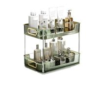 Boîte de Rangement cosmétique Acrylic Makeup Organizer,Organization and Storage Case for Cosmetics Make Up&Jewelry,Big Clear Makeup Organizer for Vanity,Bathroom,College Dorm,Closet,Desk Organisateur