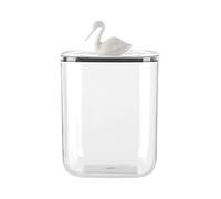 Boîte de rangement cosmétique Boîte de rangement de coton cosmétique de bureau, boîte de coton-tige, finition transparente, démaquillant, petite boîte en plastique avec couvercle Organisateur de maqui