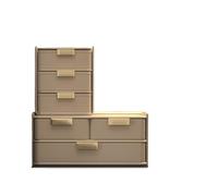 Boîte de Rangement cosmétique Makeup Cosmetic Organizer with Drawers,Jewelry Vanity Organizer Desktop Sundry Storage Case for Countertop,Bedroom Organisateur de Maquillage(D-1)