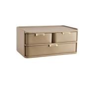 Boîte de Rangement cosmétique Makeup Cosmetic Organizer with Drawers,Jewelry Vanity Organizer Desktop Sundry Storage Case for Countertop,Bedroom Organisateur de Maquillage(B-1)
